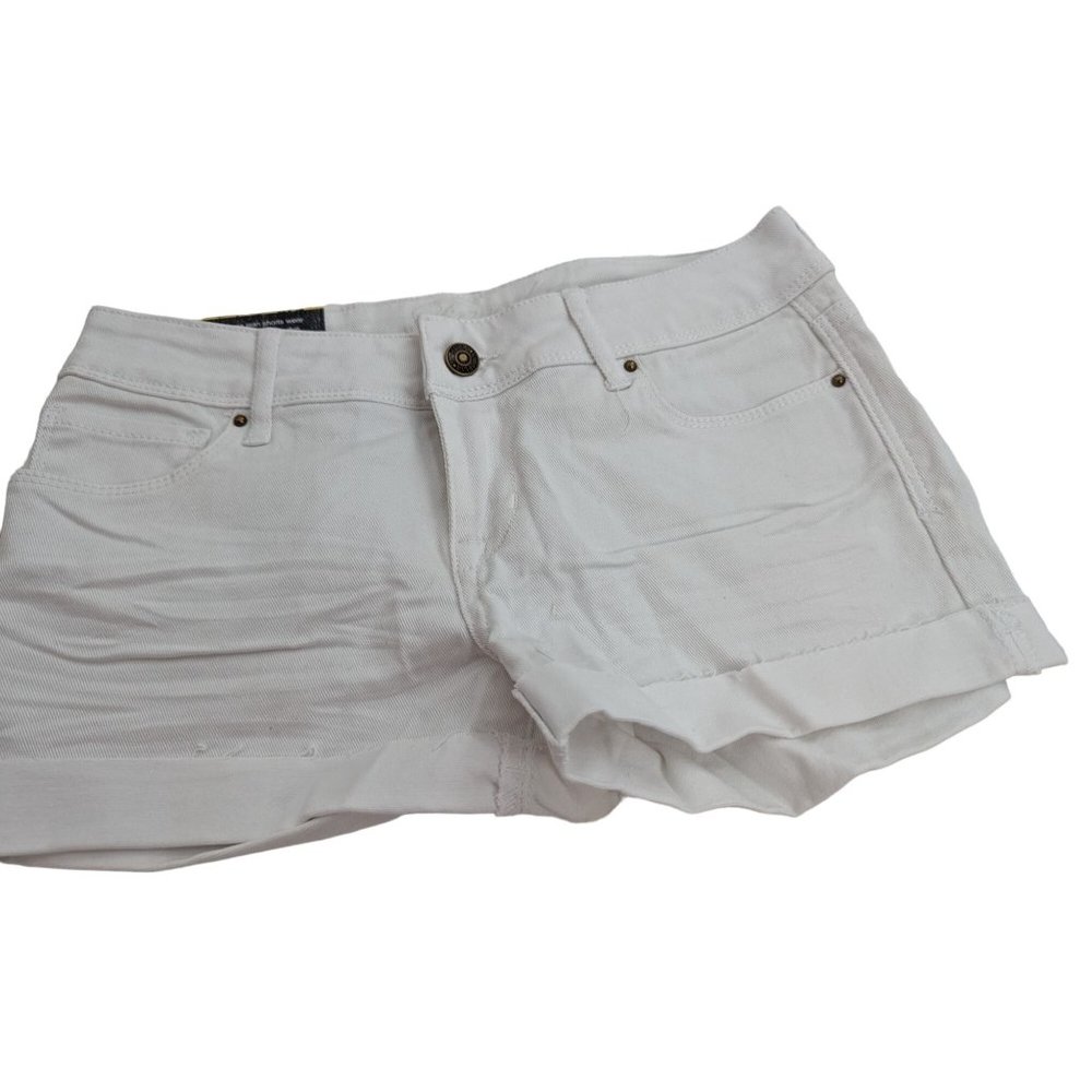 NWT Delias Taylor white denim jean short 5/6